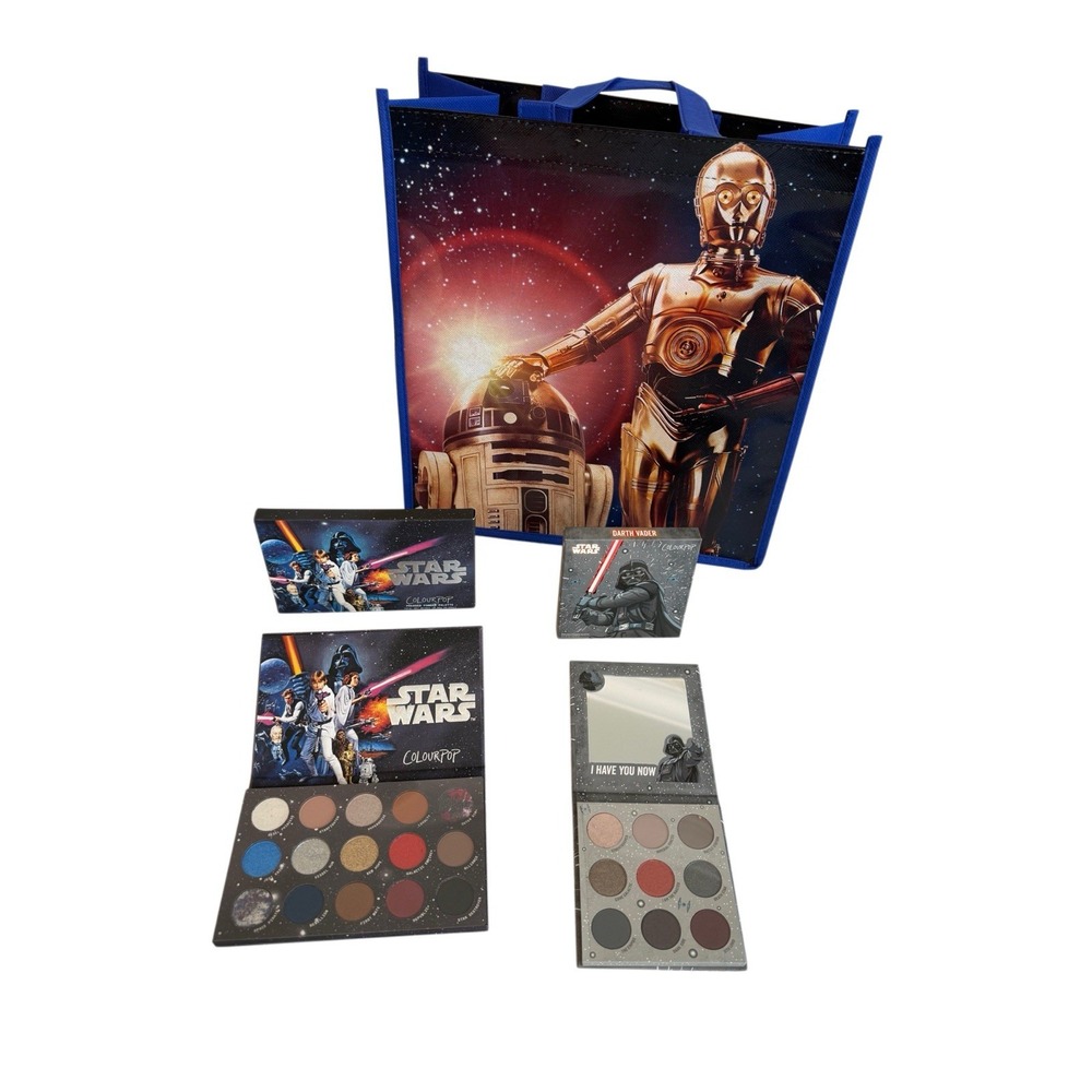 ColourPop Disney Star Wars NEW Limited‎ Edition Eyeshadow Collector Gift Set NIB